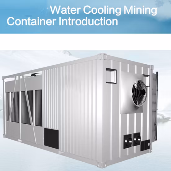 Water Cooling Cabinet for Whatsminer Bitcoin Mining Crypto Mining Cooling System
